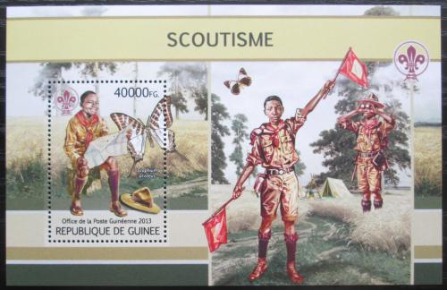 Poštovní známka Guinea 2013 Skauti Mi# Block 2218 Kat 16€