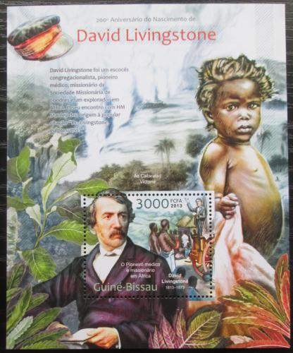 Poštovní známka Guinea-Bissau 2013 David Livingstone Mi# Block 1132 Kat 12€