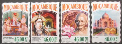 Poštovní známky Mosambik 2013 Tádž Mahal na seznamu UNESCO Mi# 7047-50 Kat 11€