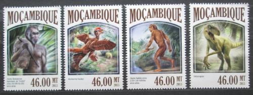 Poštovní známky Mosambik 2013 Život v pravìku Mi# 6812-15 Kat 11€