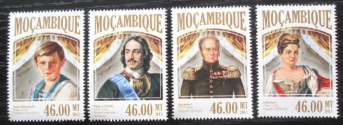 Potovn znmky Mosambik 2013 Dynastie Romanovc Mi# 6837-40 Kat 11 - zvtit obrzek