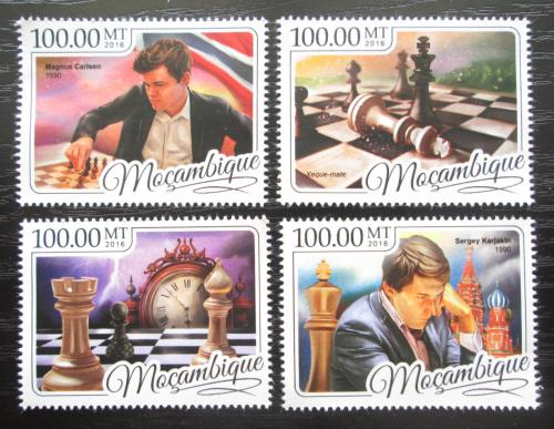 Poštovní známky Mosambik 2016 Slavní šachisti Mi# 8854-57 Kat 22€