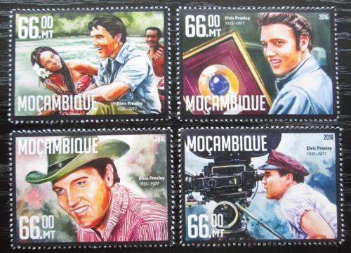 Poštovní známky Mosambik 2016 Elvis Presley Mi# Mi# 8474-77 Kat 15€