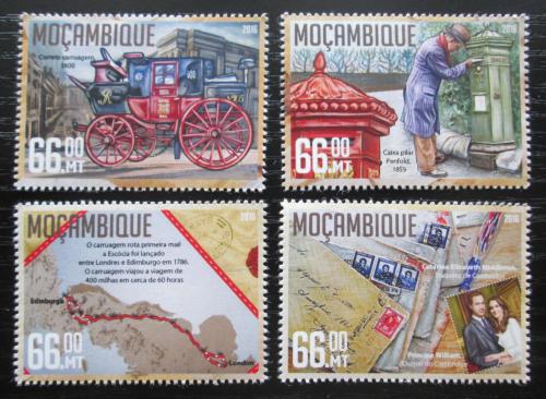 Poštovní známky Mosambik 2016 Britská královská pošta Mi# 8479-82 Kat 15€
