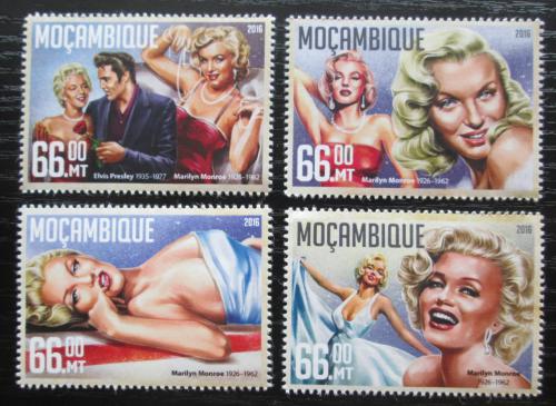 Poštovní známky Mosambik 2016 Marilyn Monroe Mi# 8529-32 Kat 15€
