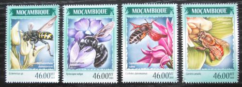 Poštovní známky Mosambik 2014 Vèely Mi# 7250-53 Kat 11€