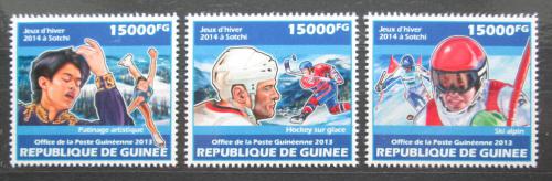 Poštovní známky Guinea 2013 ZOH Soèi Mi# 10205-07 Kat 18€
