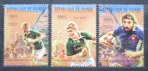 Poštovní známky Guinea 2012 Rugby Mi# 9308-10 Kat 16€