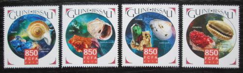 Poštovní známky Guinea-Bissau 2015 Mušle Mi# 8334-37 Kat 13€