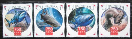 Poštovní známky Guinea-Bissau 2015 Žraloci Mi# 8348-51 Kat 11€