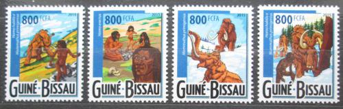 Potovn znmky Guinea-Bissau 2015 Mamut a pravk Mi# 7852-55 Kat 13 - zvtit obrzek