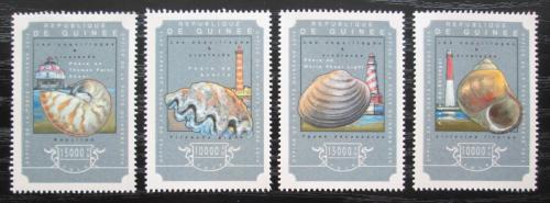 Poštovní známky Guinea 2014 Mušle a majáky Mi# 10792-95 Kat 20€