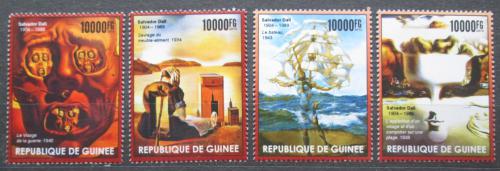 Poštovní známky Guinea 2015 Umìní, Salvador Dalí Mi# 11343-46 Kat 16€