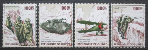 Poštovní známky Guinea 2015 První svìtová válka Mi# 11348-51 Kat 16€