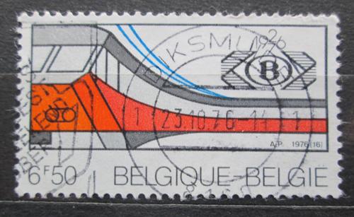 Poštovní známka Belgie 1976 Lokomotiva Mi# 1877