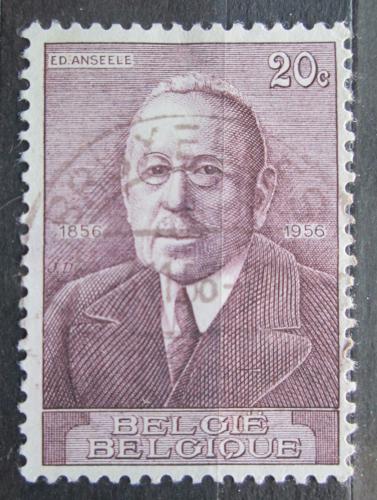 Poštovní známka Belgie 1956 Eduard Anseele, politik Mi# 1046