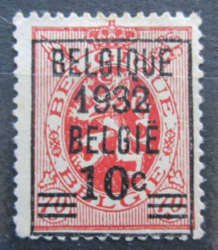 Poštovní známka Belgie 1932 Státní znak pøetisk Mi# 323 Kat 14€