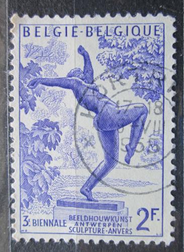 Poštovní známka Belgie 1955 Socha, Rik Wouters Mi# 1019