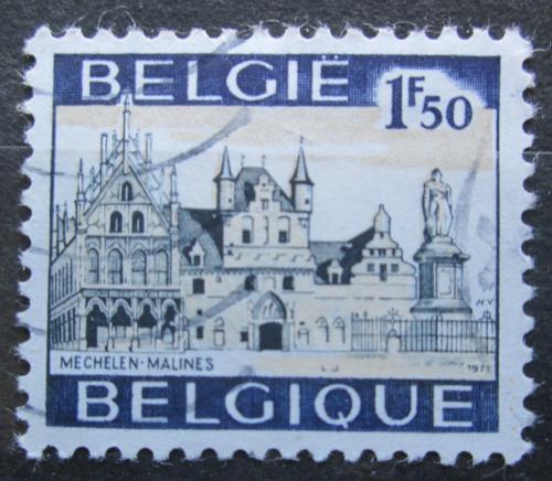 Poštovní známka Belgie 1971 Radnice v Mechelenu Mi# 1667