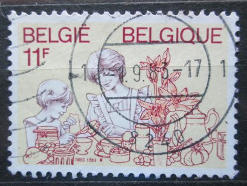 Potovn znmka Belgie 1983 eny v domcnosti Mi# 2139