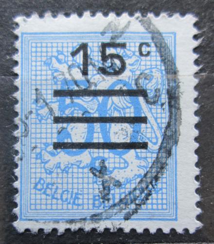 Poštovní známka Belgie 1968 Státní znak pøetisk Mi# 1508