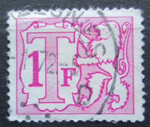 Poštovní známka Belgie 1966 Státní znak, doplatní Mi# 56 x