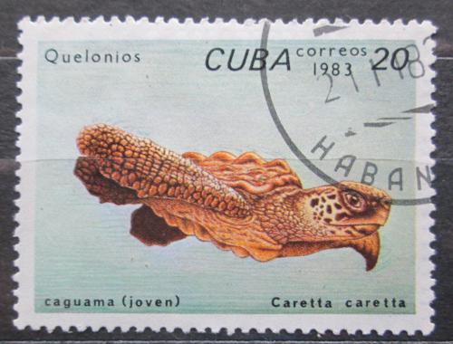 Poštovní známka Kuba 1983 Kareta obecná Mi# 2769