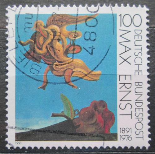 Poštovní známka Nìmecko 1991 Ptáèí monument, Ernst Mi# 1569