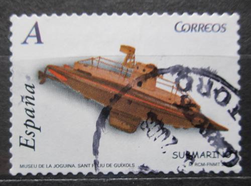 Poštovní známka Španìlsko 2008 Dìtská hraèka, ponorka Mi# 4278