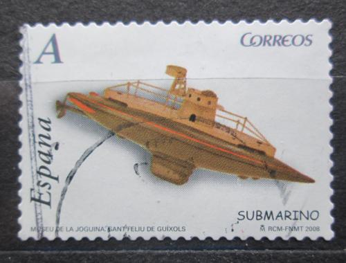 Poštovní známka Španìlsko 2008 Dìtská hraèka, ponorka Mi# 4278