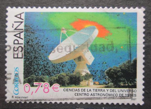Poštovní známka Španìlsko 2007 Radioteleskop Mi# 4206