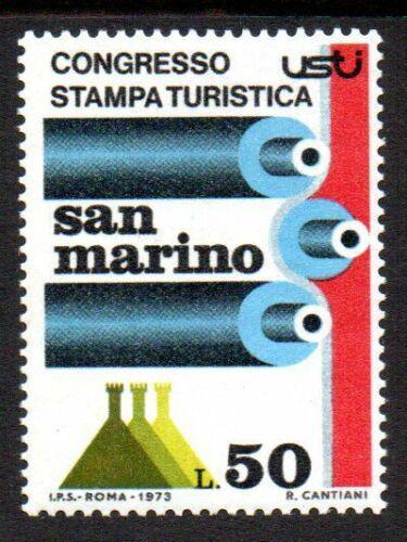 Poštovní známka San Marino 1973 Dopravní kongres Mi# 1027