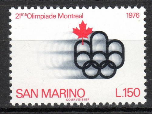 Poštovní známka San Marino 1976 LOH Montreal Mi# 1118