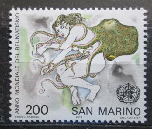 Poštovní známka San Marino 1977 Boj proti revmatismu Mi# 1149