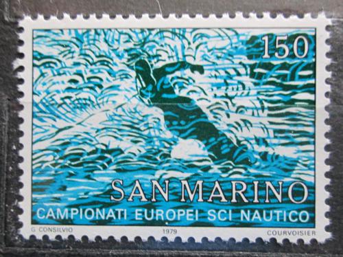Poštovní známka San Marino 1979 Vodní lyžování Mi# 1181
