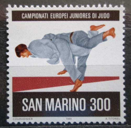 Poštovní známka San Marino 1981 ME v judu Mi# 1240