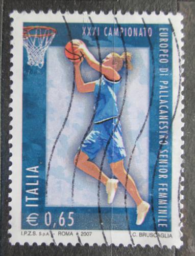 Poštovní známka Itálie 2007 ME v basketbalu Mi# 3199