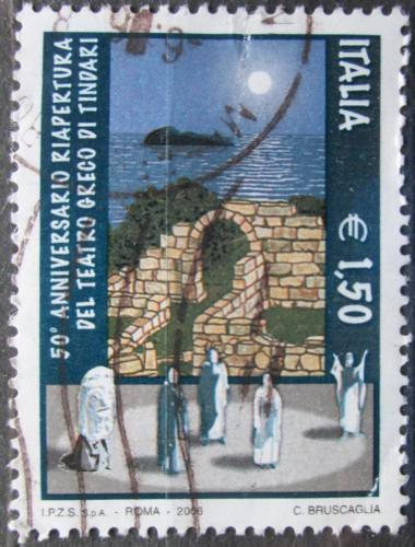 Poštovní známka Itálie 2006 Ruiny øeckého divadla Mi# 3128