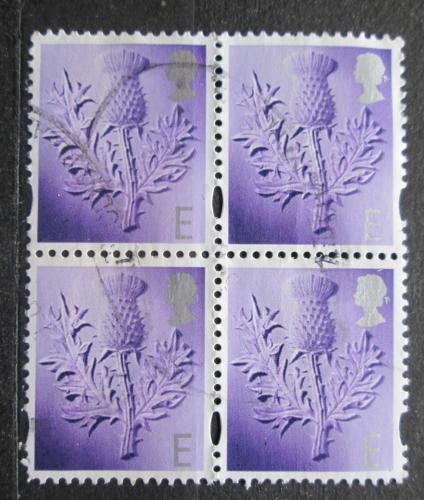 Poštovní známky Skotsko 1999 Bodlák ètyøblok Mi# 79 Kat 6€