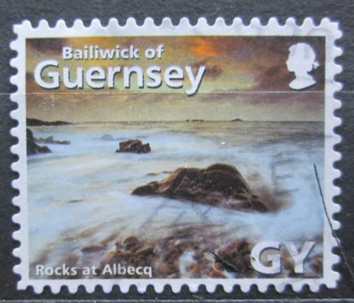 Potovn znmka Guernsey 2008 Skly u Albecq Mi# 1199