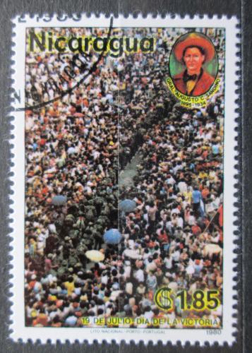 Potovn znmka Nikaragua 1980 Manifestace Mi# 2115