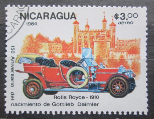 Poštovní známka Nikaragua 1984 Rolls-Royce Mi# 2516