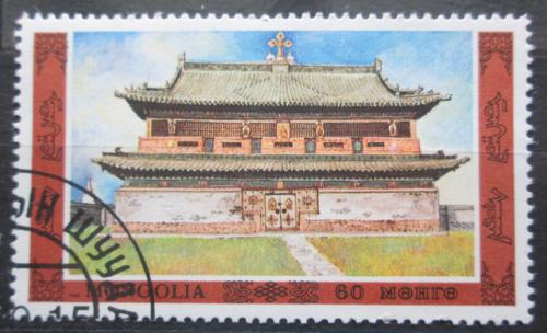 Potovn znmka Mongolsko 1986 Tradin architektura Mi# 1826 - zvtit obrzek