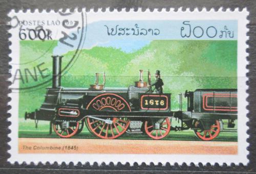 Poštovní známka Laos 1997 Parní lokomotiva Mi# 1559