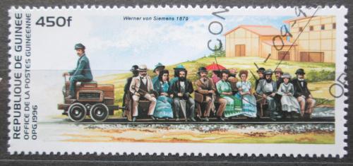 Poštovní známka Guinea 1996 Parní lokomotiva Mi# 1583