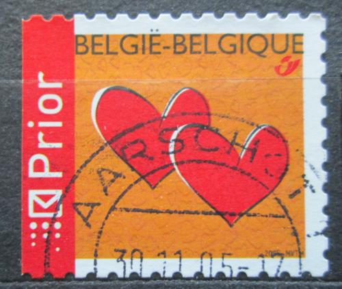 Potovn znmka Belgie 2005 Srdce Mi# 3449 D