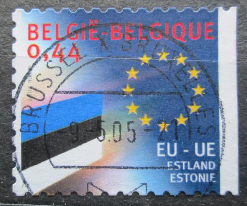 Potovn znmka Belgie 2004 Vlajka Estonska Mi# 3343 - zvtit obrzek