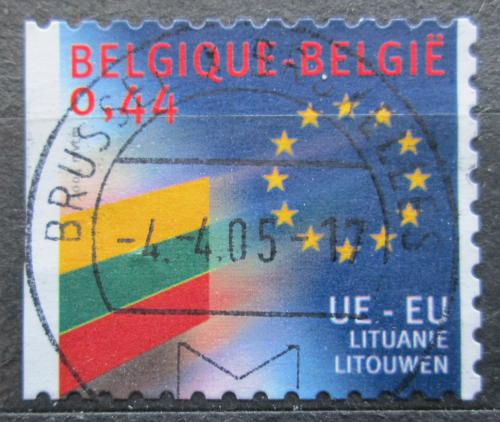 Potovn znmka Belgie 2004 Vlajka Litvy Mi# 3346 - zvtit obrzek