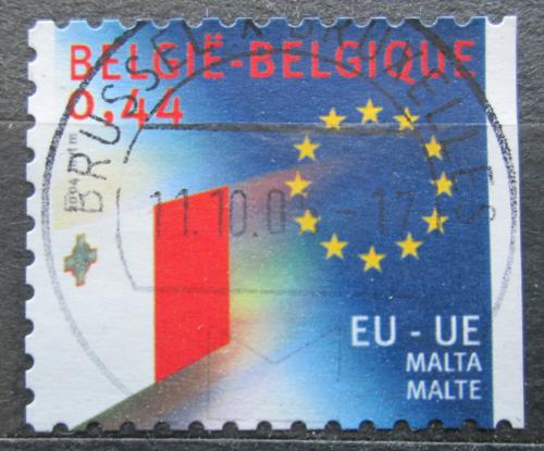 Potovn znmka Belgie 2004 Vlajka Malty Mi# 3347