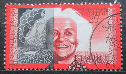 Poštovní známka Belgie 1990 Emilienne Brunfaut Mi# 2412